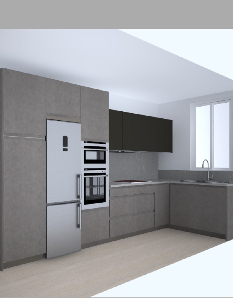 STONE COMP. L. TUBO B 409 + A 225 + B 170 ALTURA 240. BETÓN Y ACERO SENSE