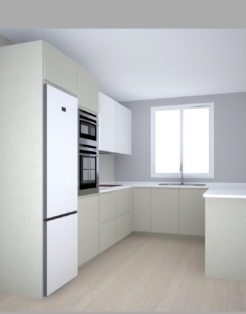 STONE COMP. U. BCOL 337 +A 225 + B 197 PENINSULA 225X60. ALTURA 240. IRIS Y WHITE