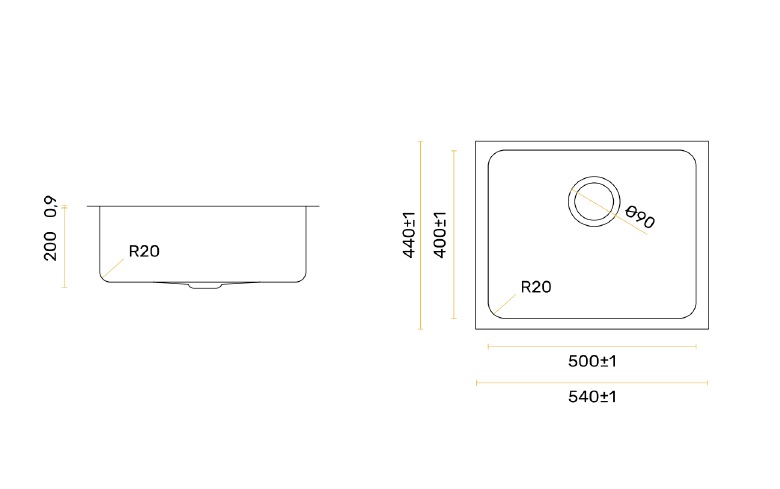 Smart R20 500 medidas